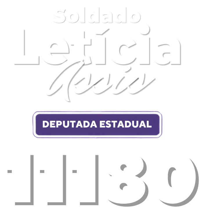 Soldado Letícia Assis — Deputada Estadual — 11180